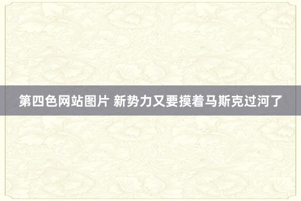 第四色网站图片 新势力又要摸着马斯克过河了