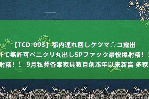 【TCD-093】都内連れ回しケツマ○コ露出 ド変態ニューハーフ野外で無許可ペニクリ丸出し5Pファック豪快爆射精！！ 9月私募备案家具数目创本年以来新高 多家上市公司奋勇认购